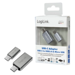 LOGILINK AU0040 Adapter USB C na USB 3.0 i micro USB