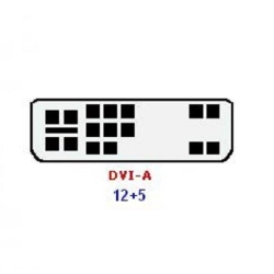 MSI Adapter DVI HD15 D-Sub m/z 15cm