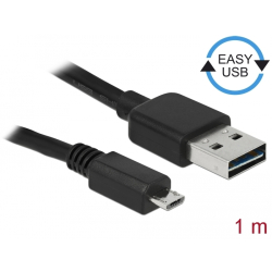DELOCK 83366 Kabel USB - micro USB Easy-USB 1m