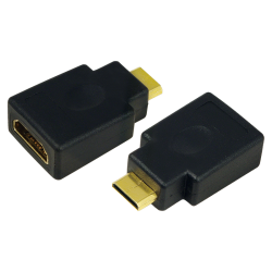 LOGILINK AH0009 Adapter HDMI typ A żeński - Mini HDMI typ C męski