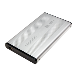 LOGILINK UA0041A Obudowa do dysków 2,5'' SATA HDD USB 2.0 aluminiowa srebrna
