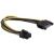 DELOCK 82924 Kabel zasilający SATA na PCI Express 6-Pin
